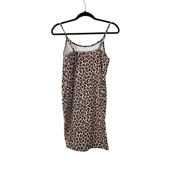 Torrid Leopard Print Cotton Slip Dress Adjustable Straps Size 1X - Picture 4 of 4